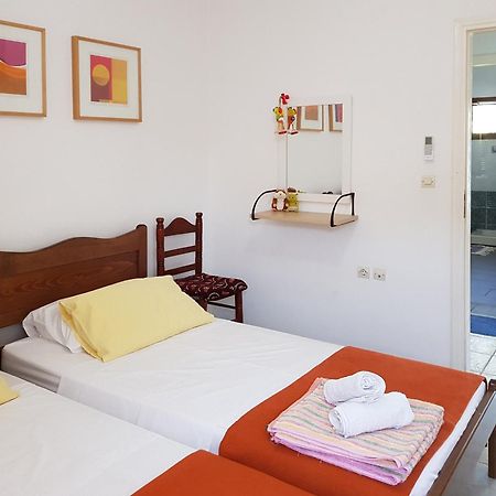 Villa Sunset With Stunning Sea View, Kids Area And Hammocks On Roof Terrace Agia Triada Exteriör bild